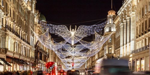 Weihnachtsbeleuchtung in London: Es werde Licht!