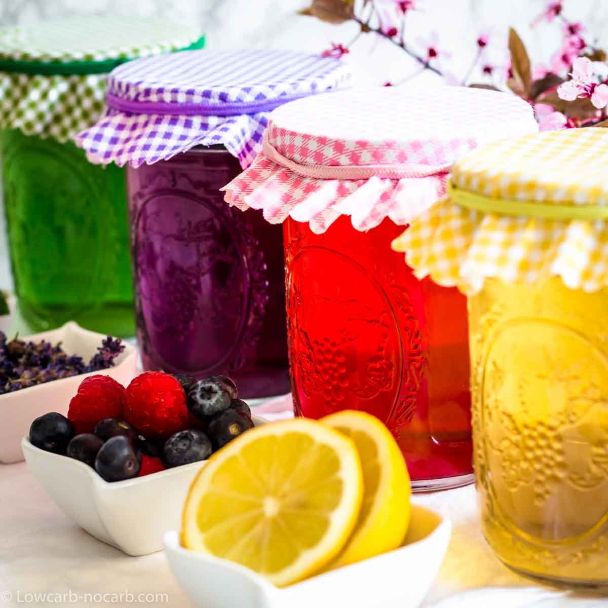 How To Make Infused Cold Brew Tea - Low Carb Lemonade Flavored