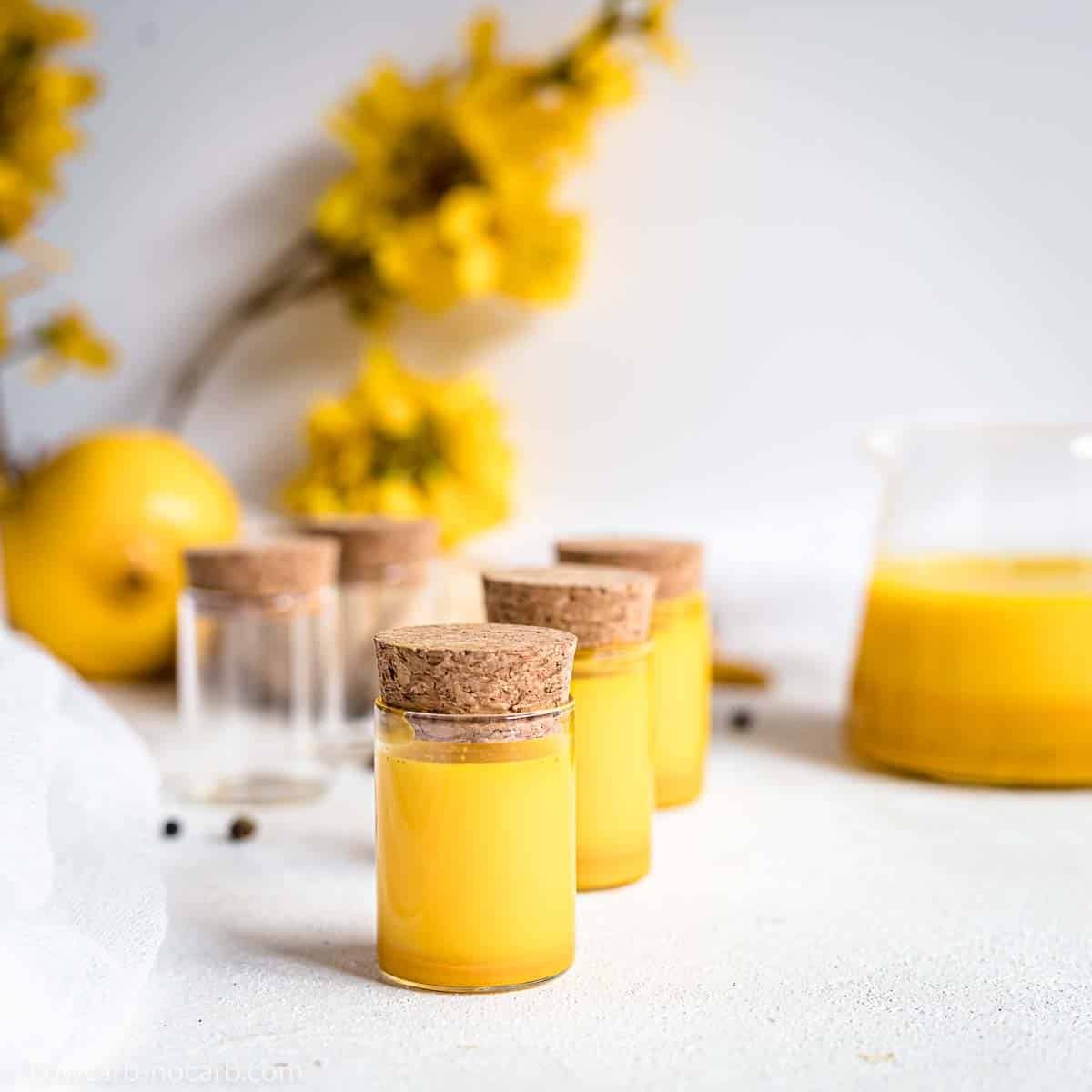 Ginger Turmeric Shots Recipe