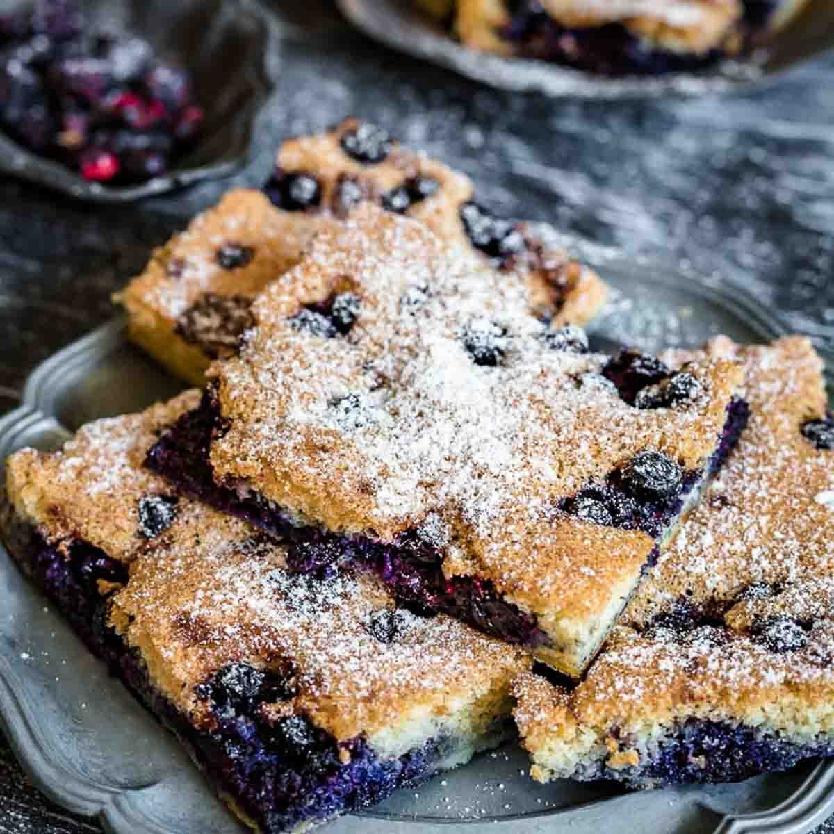 Sheet Pan Easy Berry Cake
