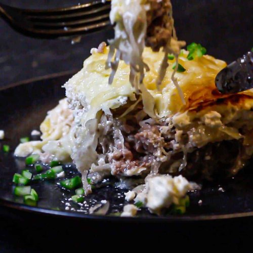 Sauerkraut Casserole Recipe with Ground Beef