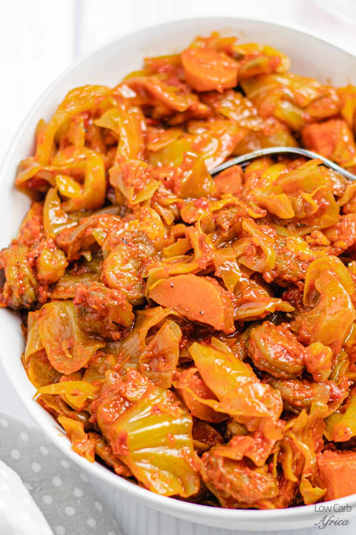 African Fried Cabbage Recipe
