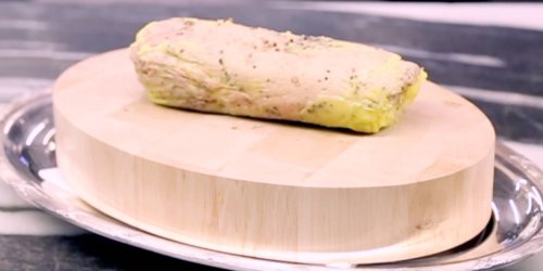 L'incroyable foie gras au micro-ondes de Jean-François Piège