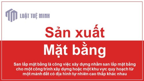 Thành lập công ty san lấp mặt bằng nhanh chóng, dễ dàng