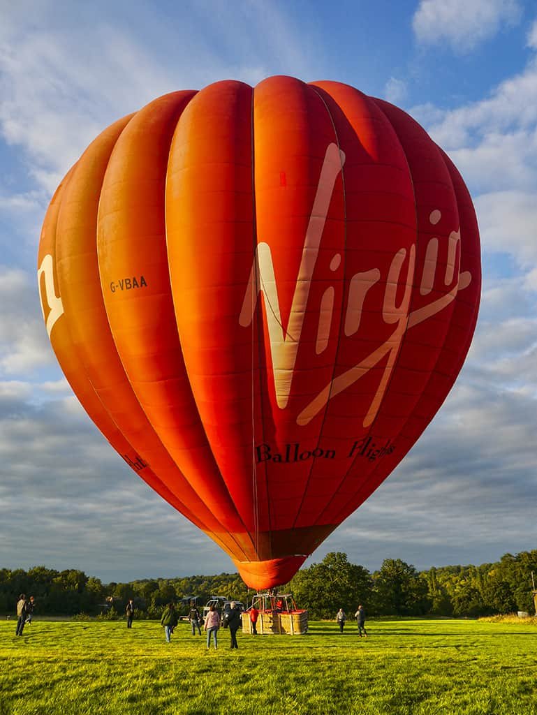 Champagne Hot Air Balloon Ride Review in Henley on Thames