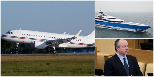US officials are all set to seize Russian oligarch Andrei Skoch’s $90 million private plane – The elusive billionaire’s $156 million megayacht was the first vessel to go dark and its whereabouts are still unknown.