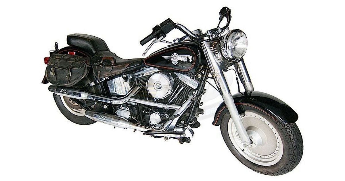 The iconic Harley Davidson Fat Boy from Terminator 2 is on sale - Luxurylaunches