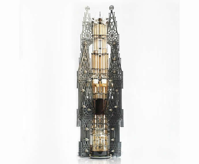 Gothic Steampunk coffee machine looks evilishly cool - Luxurylaunches