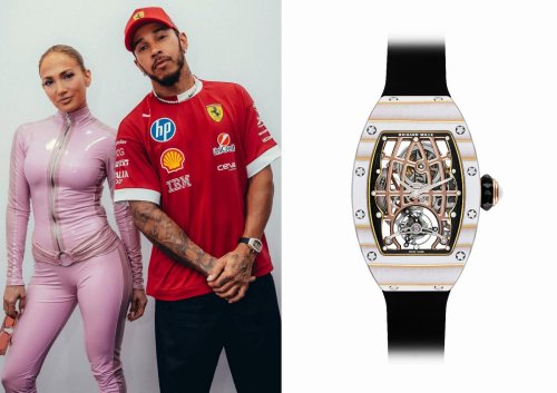 Mingling with Jennifer Lopez at the Saudi Arabian Grand Prix, Lewis Hamilton stole the show with his $660,000 Richard Mille tourbillon