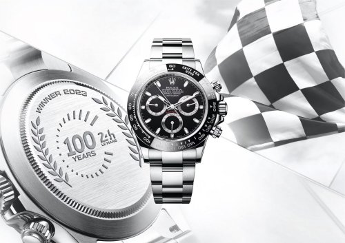 Rolex celebrates the 100th anniversary of 24 Hours of Le Mans with a specially engraved Daytona Chronograph to be given to the winning drivers