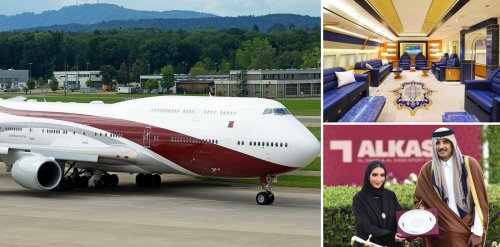 The generous ruler of Qatar once gifted an even more expensive and luxurious Jumbo Jet to Turkey which makes the one offered to the United States look modest. The $500 million flying palace has gold-clad interiors, an onboard hospital, a throne room, and bedrooms