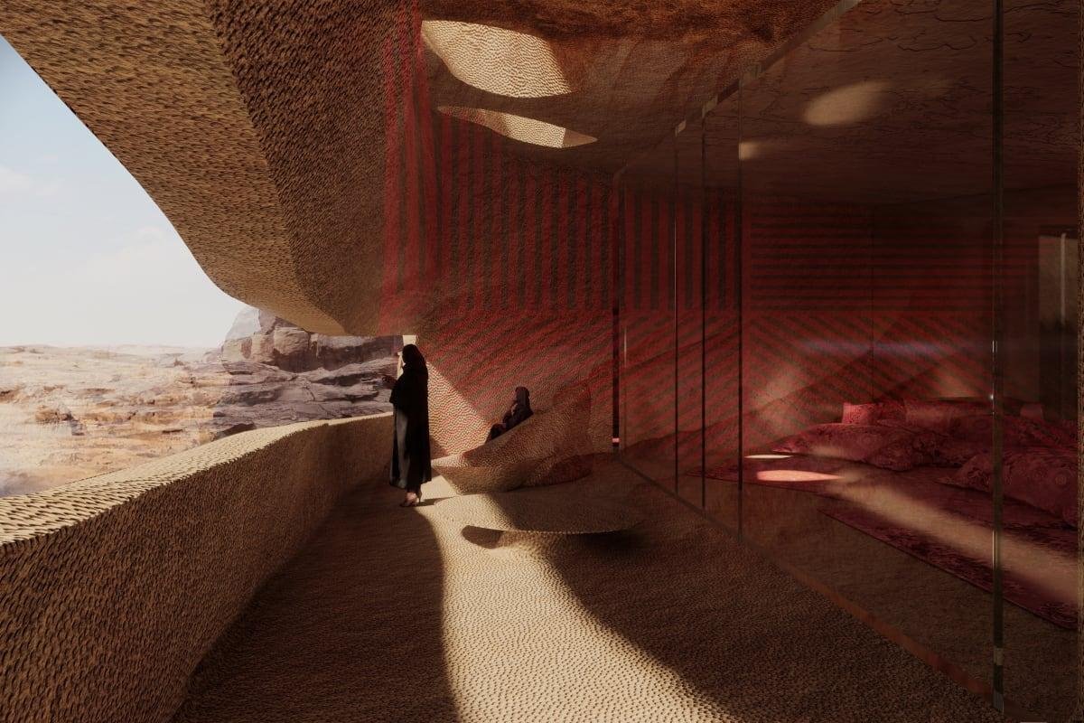 Saudi Arabia is building a mesmerizing subterranean resort and hotel below the Al-Ula desert