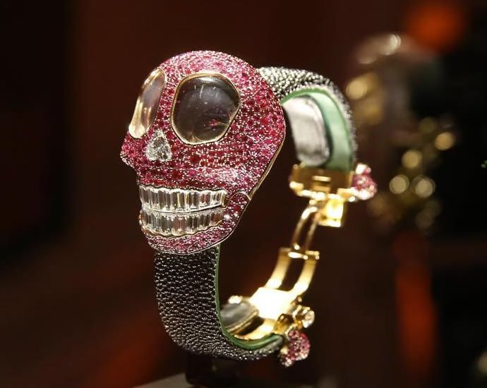 De Grisogono's Crazy Skull watch is the most opulent Halloween accessory you can buy - Luxurylaunches