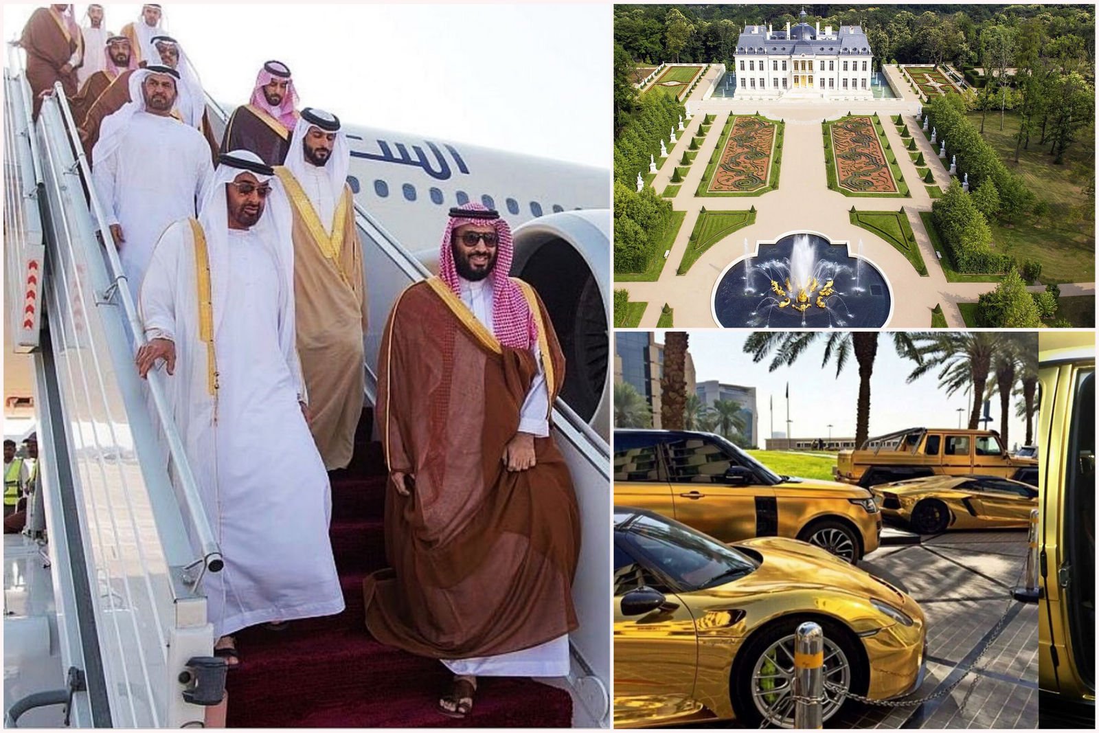 Worth 5 times more than Elon Musk and Bill Gates combined, the Saudi royal family leads a life so luxurious that even billionaires cannot imagine – Their megayacht has a $450M painting, they drive gold plated supercars and their palaces have thousands of rooms.