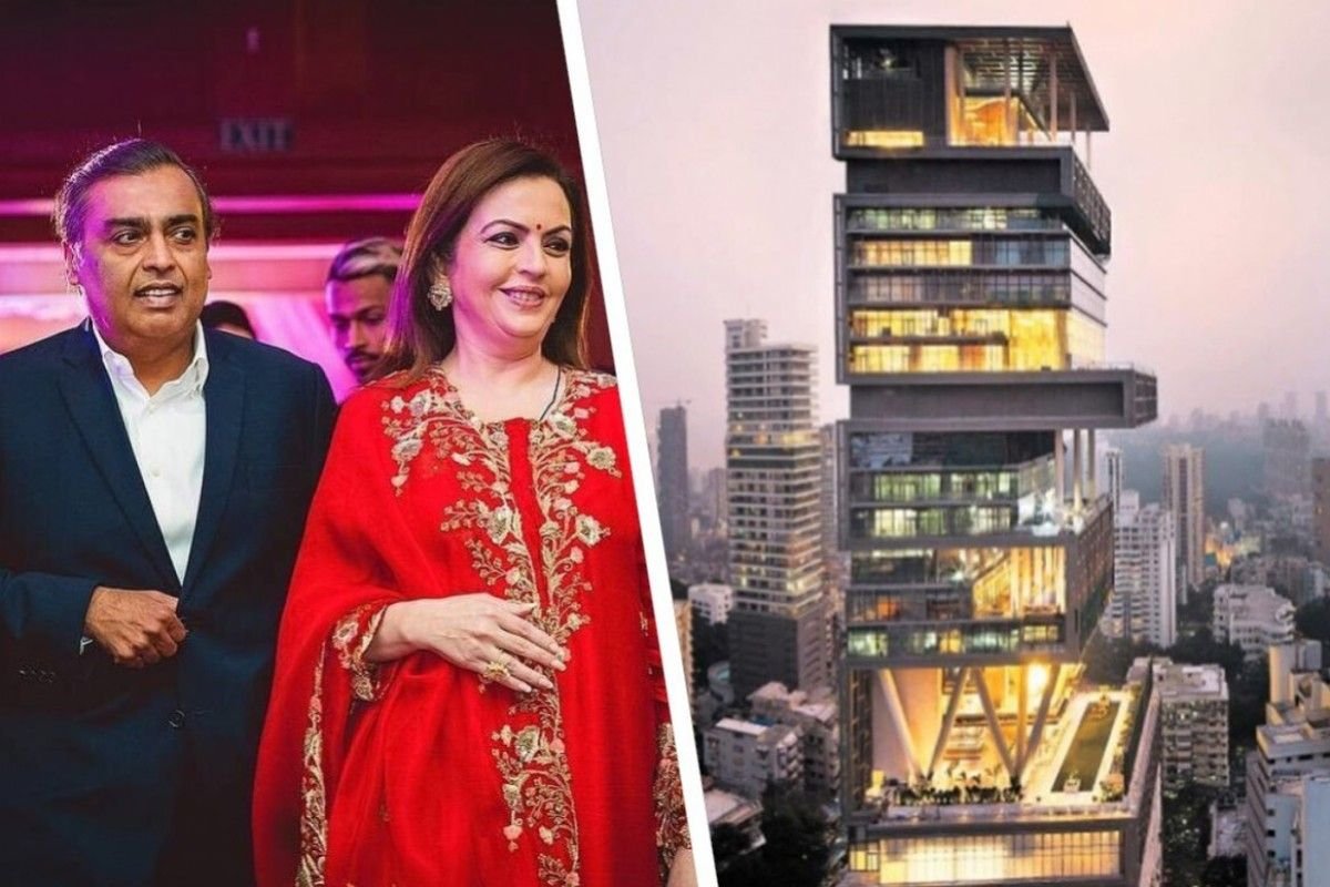27 storeys tall, 168 car garage, a staff of 600, a snow room, an ice cream parlour and a lot more - Take a look inside Antilla, the home of India's richest man - Luxurylaunches