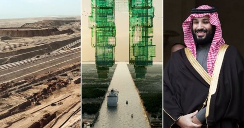 Saudi Crown Prince MBS silences critics with a stunning video showcasing the progress of his jaw-dropping $500 billion Neom The Line project, a vertical Manhattan in the making. Planned to run 170 km long, it will consist of two parallel towers, each 500 meters tall.