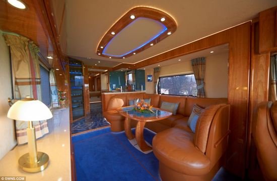 The $2 million motor home has a room for a supercar in its belly - Luxurylaunches