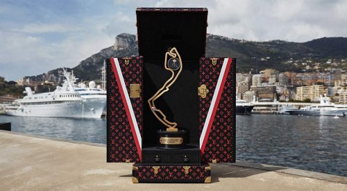 Louis Vuitton has designed the official trophy case for the Formula 1 Monaco Grand Prix