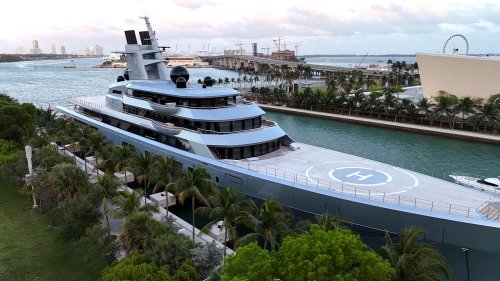 It wasn’t Jeff Bezos or Larry Ellison, but another tech visionary, whose creation the world simply can’t live without, who sailed into Miami on the largest superyacht the city has ever seen, turning heads across downtown