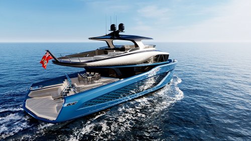 Packing more battery power than eight Tesla Model S cars, this 90-foot electric explorer yacht can travel to remote corners of the planet on a single charge and operate in absolute silence.