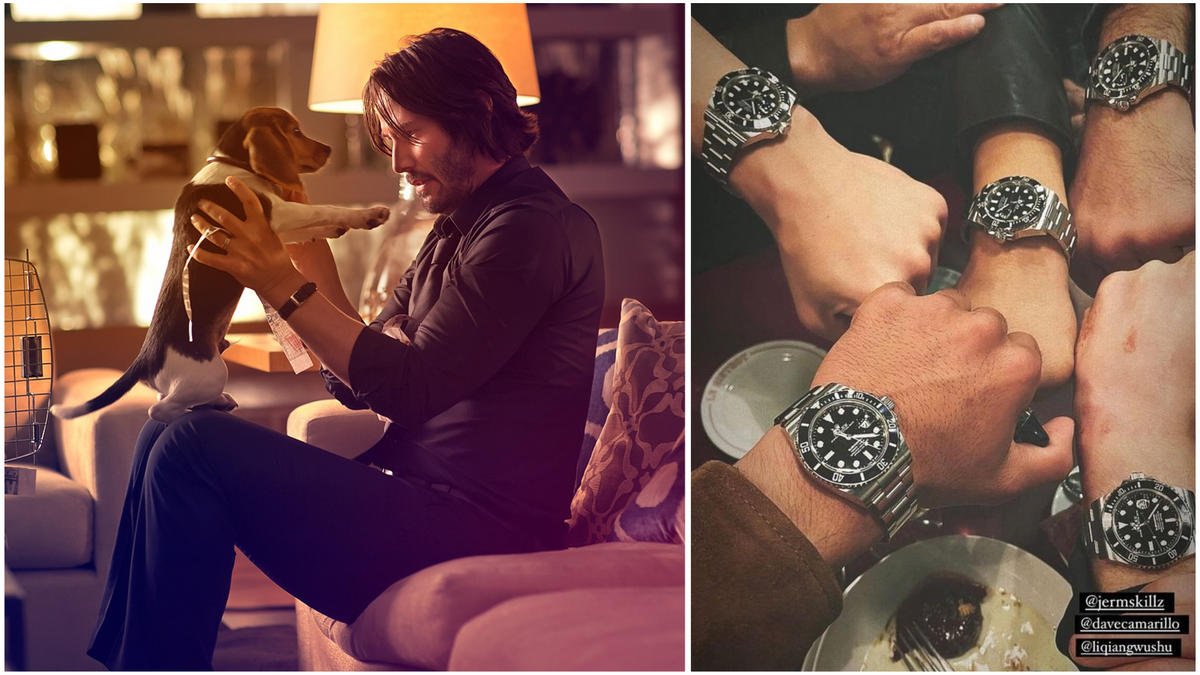 Classy as ever – Keanu Reaves gifted personalized Rolex watches to the entire stunt team of John Wick 4.