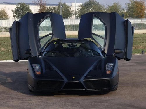Specially made for the royal family of Brunei, this one-of-one Ferrari Enzo finished in a bespoke matte black exterior paint is up for grabs and can fetch up to $5 million.