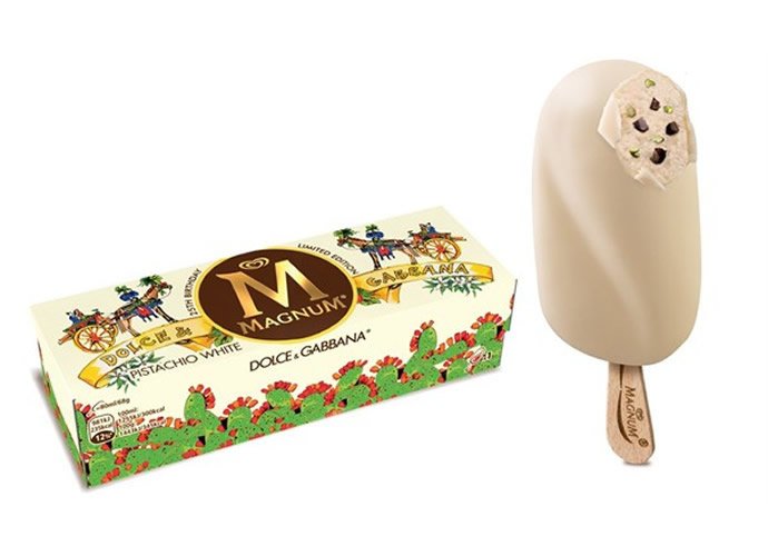 Magnum collaborates with Dolce and Gabbana for a limited edition designer icecream - Luxurylaunches