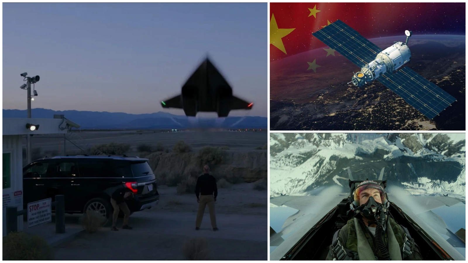 The hypersonic jet piloted by Tom Cruise in the upcoming Top Gun movie looked so real and scary that China actually moved its spy satellite to a different route to photograph it.