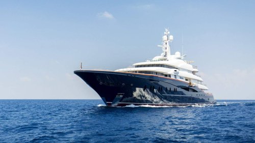 As soon as he got sanctioned, Russia’s second-richest man hurriedly got his $300m superyacht to the safe waters of Dubai. The humungous vessel now dwarfs all boats in the emirate and marvels onlookers with its massive six decks.