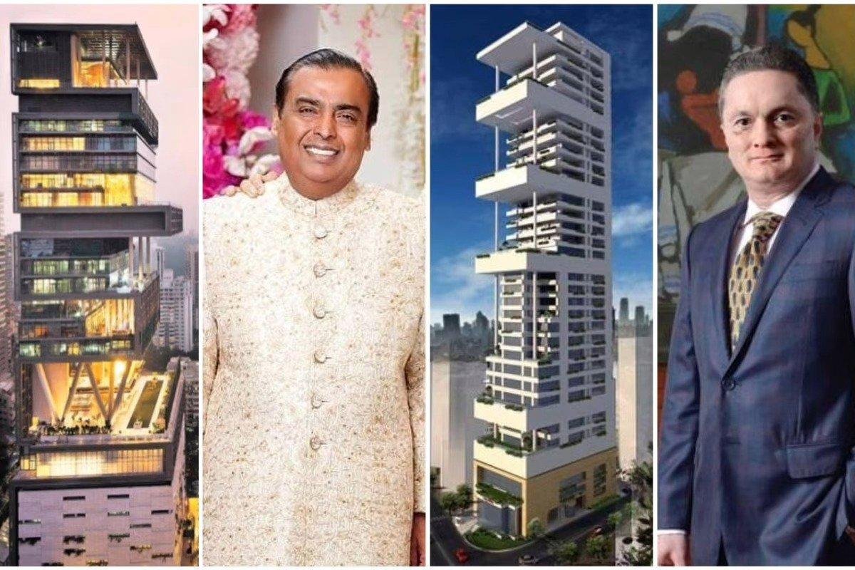 Mukesh Ambani’s Antilia vs Gautam Singhania’s JK House – Take a look at the crazy rich Indian skyscrapers – Two of the richest Indian men literally call these palaces in the sky their homes.