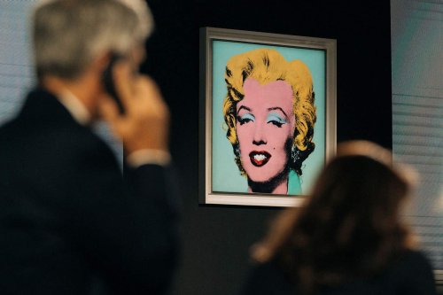 Selling for $195 million, Andy Warhol’s portrait of Marilyn Monroe wins the spot for the most expensive American artwork ever auctioned