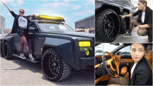 The world’s first Rolls Phantom 6×6 is so badass that it makes the Mercedes G-Wagen look delicate