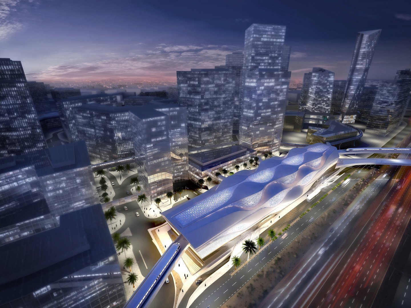 Zaha Hadid to design a new luxurious metro station in Riyadh - Luxurylaunches