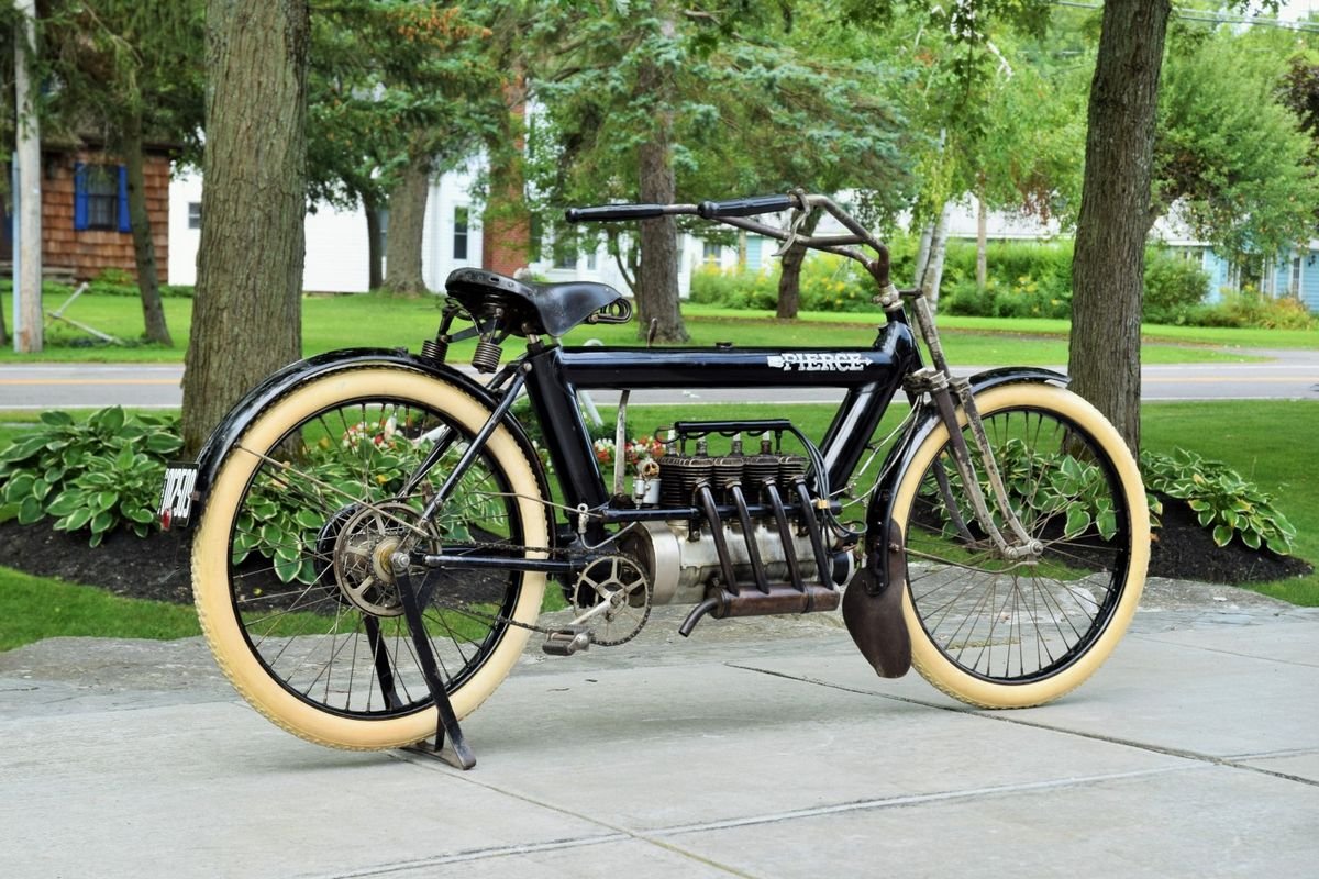 This 109-year-old motorcycle which was preserved in its original condition just set an auction record by selling for $225,000