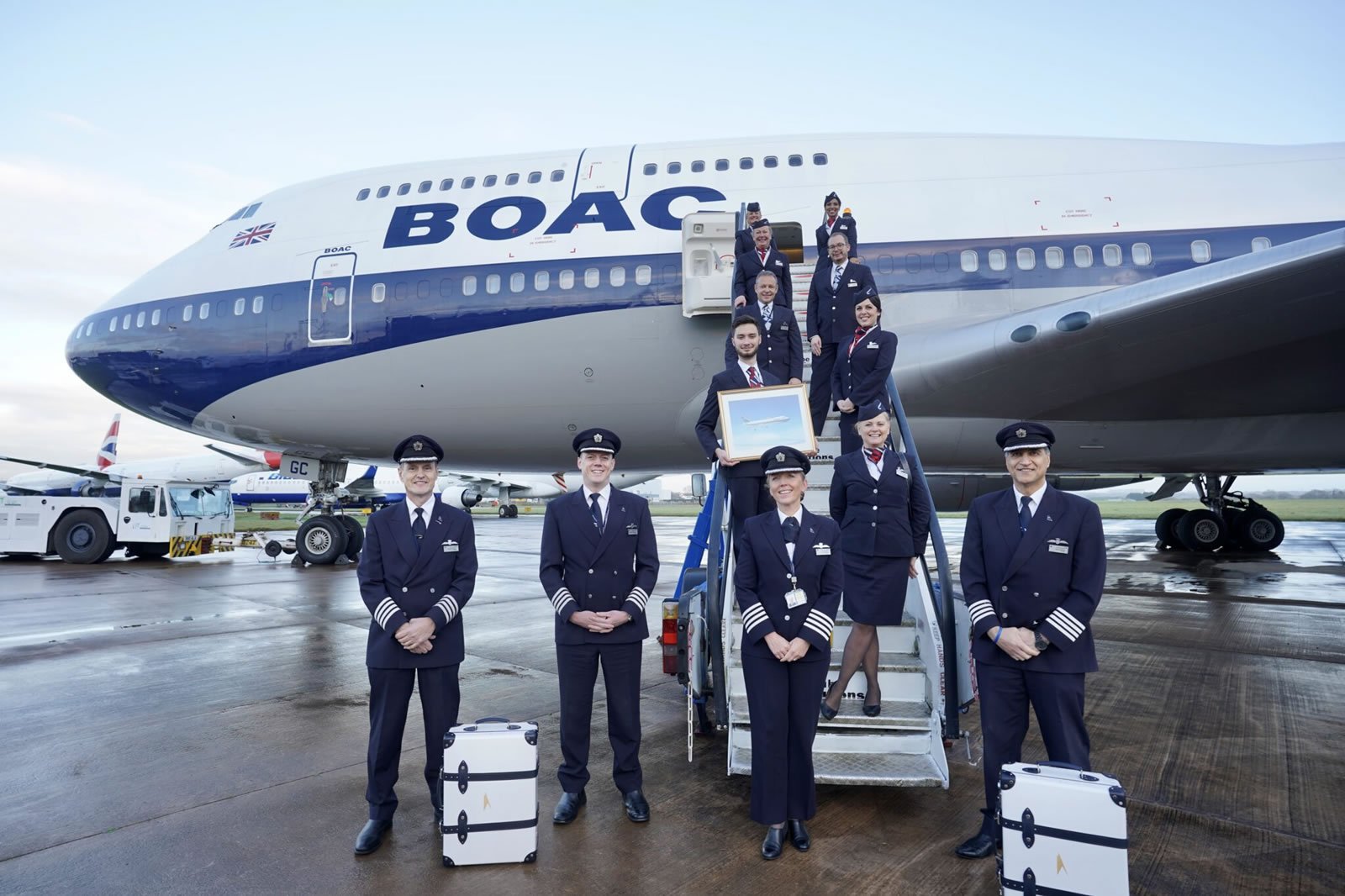 British Airways is selling $2,00 suitcases made from the parts of retired Boeing 747 jets