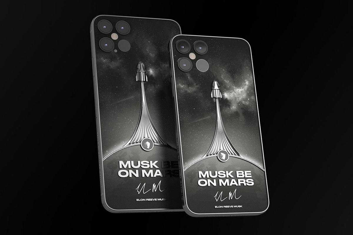 Built with a piece of SpaceX’s Dragon Shuttle in it this $5,000 limited edition iPhone 12 Pro pays an ode to Elon Musk