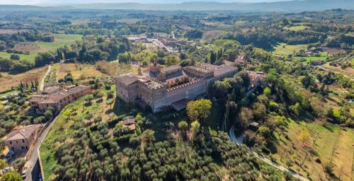 An ancient monastery, one of the oldest abbeys in Tuscany, is listed for sale. For $10 million, you get the Benedictine Abbey, a garden, a vineyard, an olive grove, and a winery.
