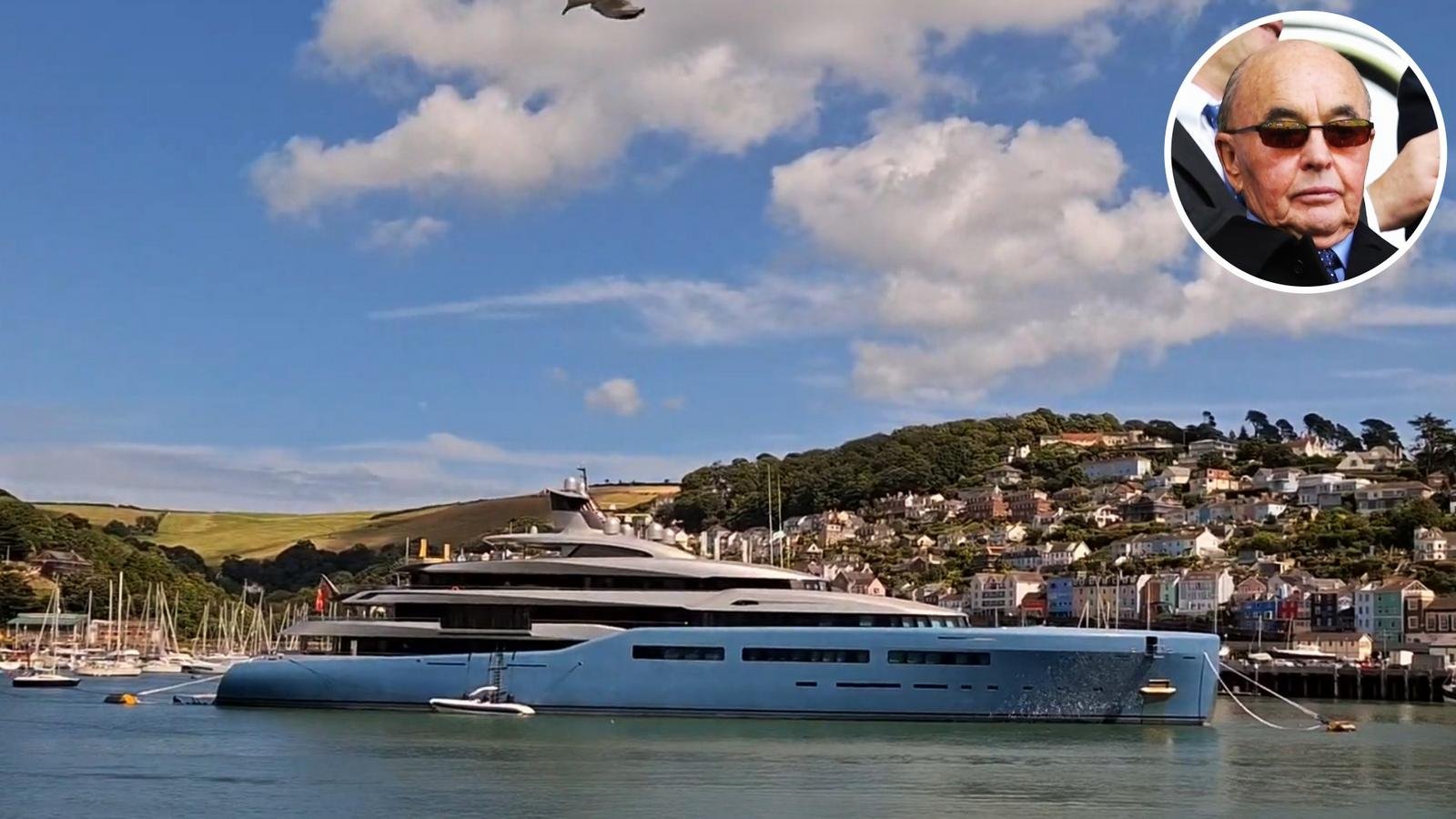 After it sat docked for more than a month, billionaire Joe Lewis had to move his $250 million superyacht when residents