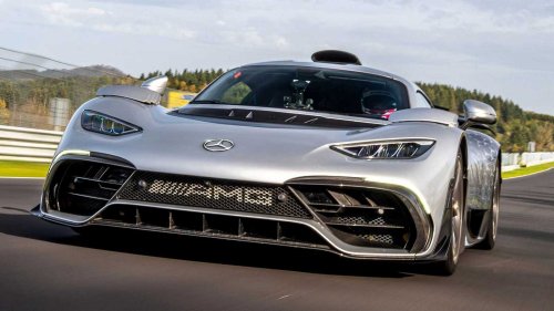 So long Porsche. The Mercedes-AMG ONE hybrid hypercar is now the fastest production car to lap the iconic Nürburgring race track