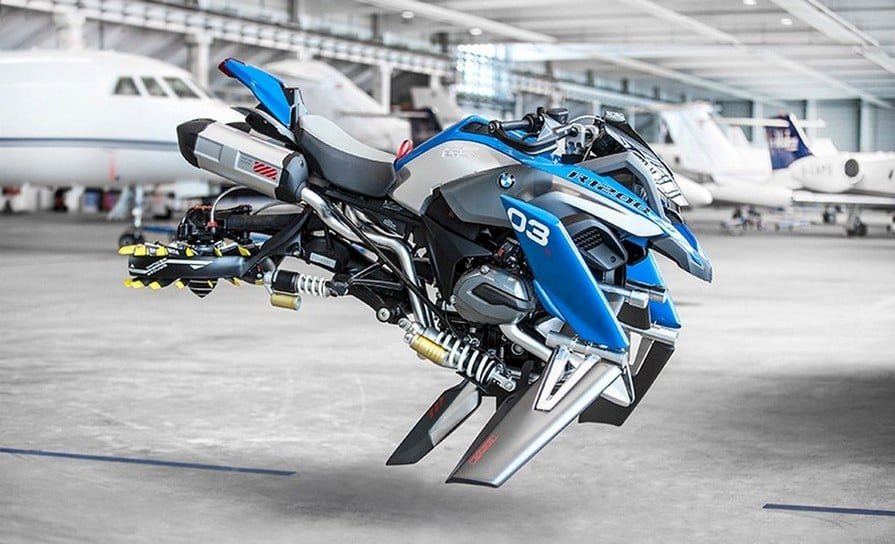 BMW collaborates with Lego for a hoverbike concept - Luxurylaunches