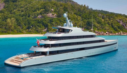 After a two-year wait, the billionaire family that discovered the world’s largest gas field in Qatar has managed to sell their 247-foot-long hybrid superyacht at a $31 million discount. The Savannah packs a 1-MW battery pack, an underwater lounge, an infinity pool, and more.