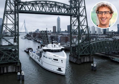 Mark Zuckerberg is the mystery billionaire who has purchased the world’s most expensive support ship. The $100 million U-81, which features a helipad, tender boats, and a crane to retrieve submersibles, will join the Meta CEO’s $330 million fleet of superyachts.