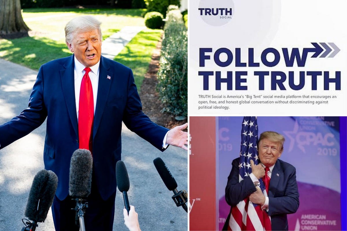 Still banned by major apps, Donald Trump has launched ‘Truth Social’ his own social media platform to ‘stand up to the tyranny of big tech’ and even compete with the giants of Silicon Valley.
