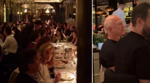 Unlike his fiancée, Lauren, who partied like a billionaire in Paris, Jeff Bezos chose a low-key bachelor party with his friends at a $60-per-person restaurant in Madrid.