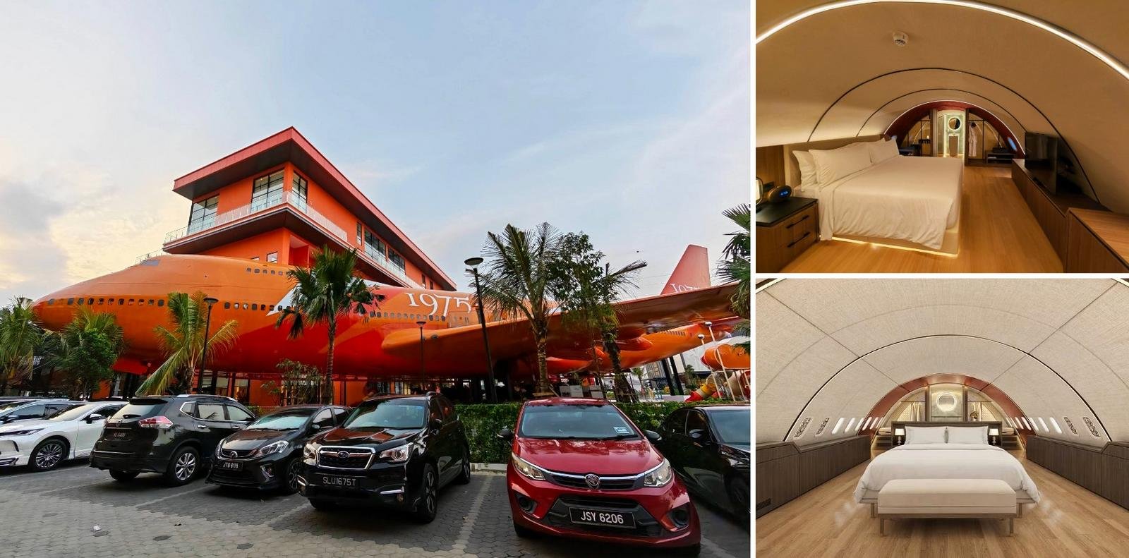 Originally designed to carry 500 passengers each, two mighty Boeing 747s have had all their seats removed and converted