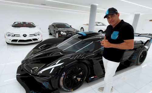 California entrepreneur Manny Khoshbin says the tires on his $4.7 million track‑only Bugatti hypercar need to be changed every 36 miles, and they cost $8,000