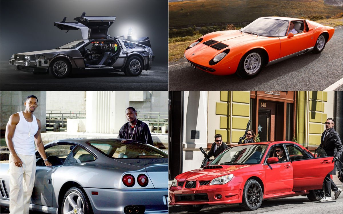 From the Delorean to 007’s Aston Martins here are the 10 fastest movie cars of all time
