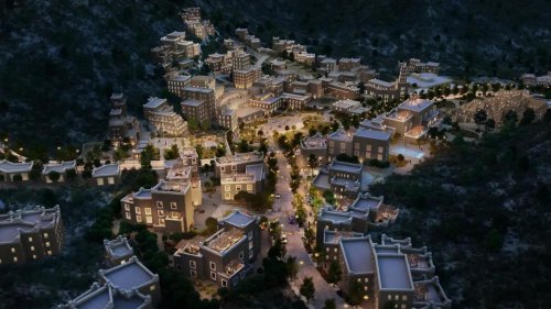 Saudi crown prince MBS is developing a $7.7 billion luxury mountain resort on the country’s highest peak