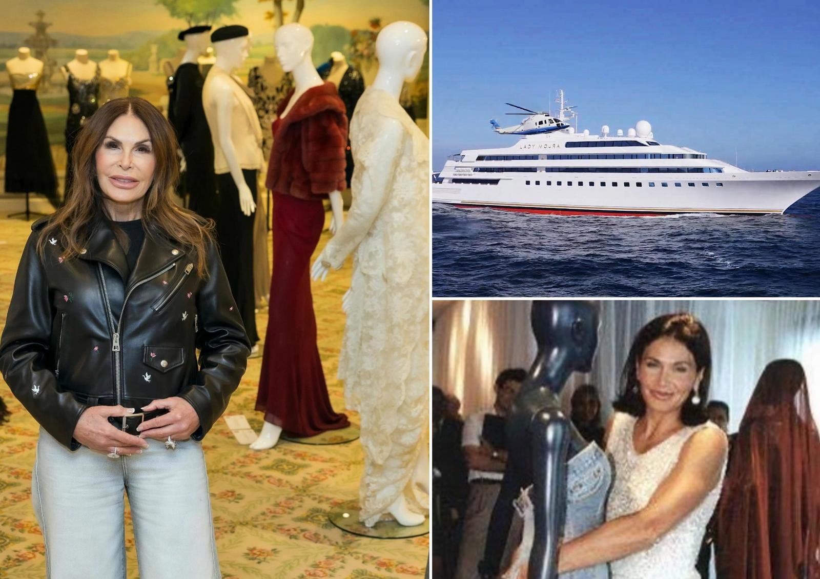 While her billionaire Saudi husband named a $250 million superyacht after her, he did not want Mouna Ayoub wearing revea