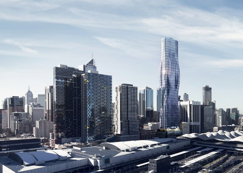 Beyoncé has inspired the creation of a curvy 78-storey skyscraper in Melbourne - Luxurylaunches